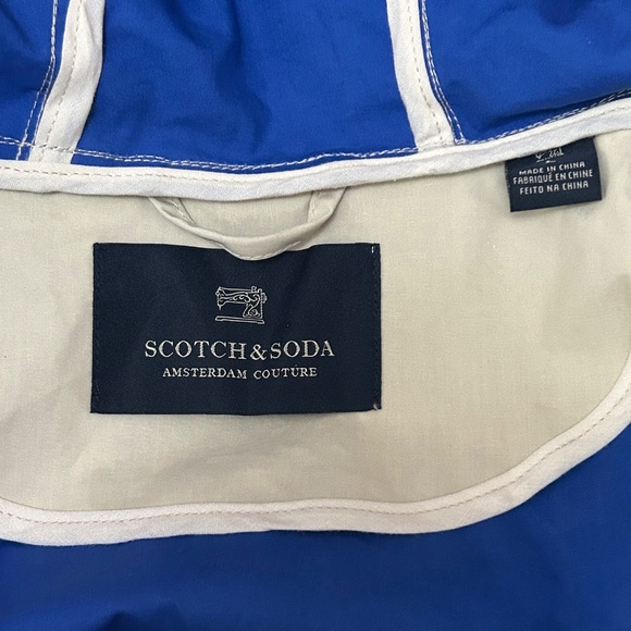 Scotch & Soda Utility Field Jacket Coat Mid-Length Hooded Many Pockets NWOT - Picture 9 of 16